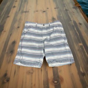 Men’s American Eagle Classic Striped Preppy Chino Shorts Size 34